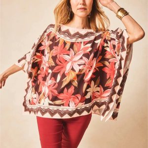 Wildflower Boatneck Poncho