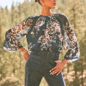 Floral Georgette Blouse