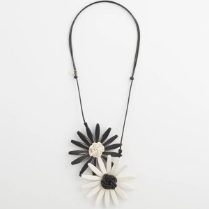 SYLCA® x Chico's Amaya Double-Flower Statement Pendant Necklace