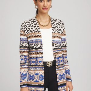 Animal Fair Isle Cardigan