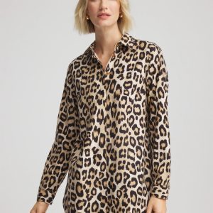 No Iron™ Animal-Print Tunic