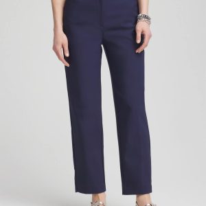 Fly Front Ankle Pants