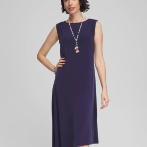 Petite Travelers™ Knit Sleeveless Dress