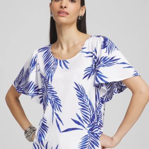 Flutter Sleeve Satin Top