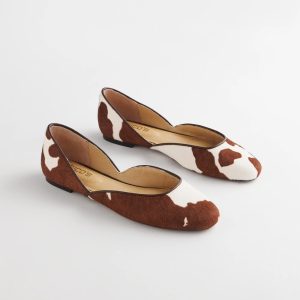 Sophie Pony Haircalf Leather Flats