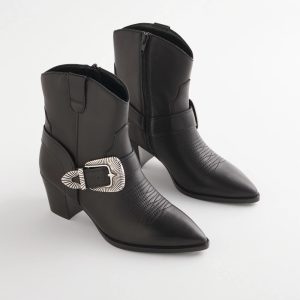 Kris Western Buckle Boots