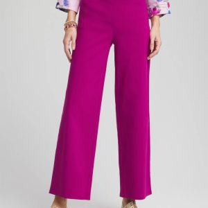 Brigitte™ Pull-On Wide Leg Cropped Pants