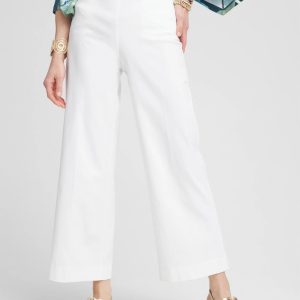 Brigitte™ Wide-Leg Cropped Pants