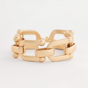 Golden Link Chain Bracelet