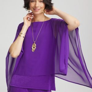 Travelers™ Chiffon Layered Top