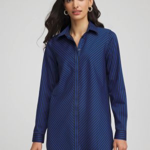 No Iron™ Slimming Striped Tunic