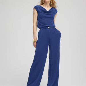 Petite Travelers™ Belted Jumpsuit
