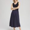 Crochet-Bodice Maxi Dress