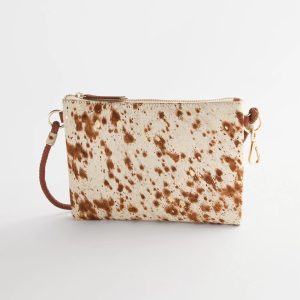Pony-Print-Motif Convertible Bag