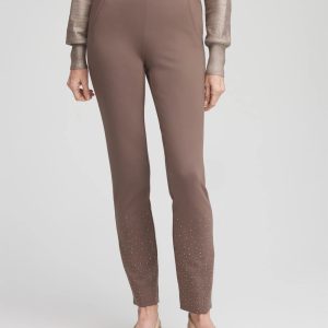 Juliet Embellished Ankle Pants