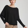 Cashmere-Blend Boatneck Sweater