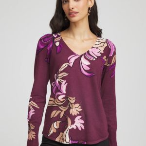 Ella V-Neck Artisanal Pullover Sweater