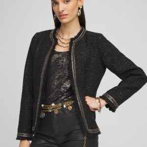 Embellished Tweed Jacket
