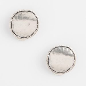 No Droop™ Silver Tone Clip-On Earrings