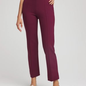 Petite Juliet Straight Ankle Pants