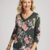 Pima 3/4 Sleeve Tee