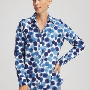 No Iron™ Printed Sateen Shirt