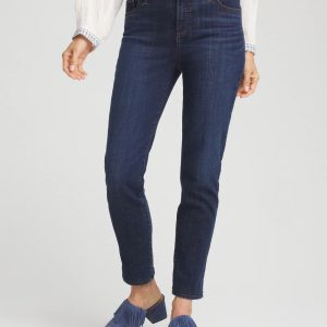 Girlfriend Slim Ankle Jeans