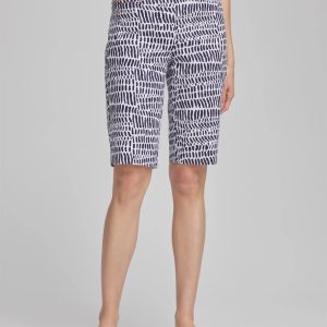 Brigitte™ Glyph Print Slim Shorts