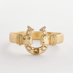 Golden Equestrian Bracelet