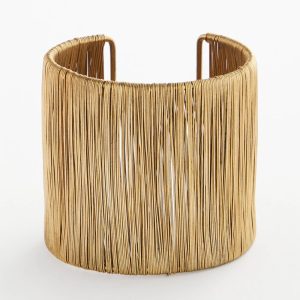 Textured Gold Cuff