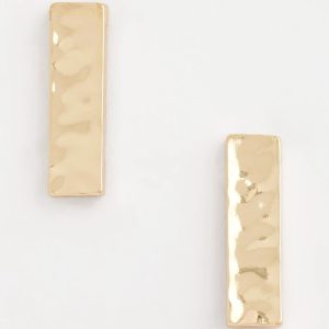 Ash Gold Collection Square Drop Earrings