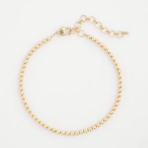 Golden Beaded Necklace