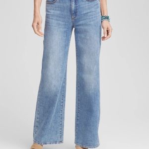 High Rise Wide Leg Jeans