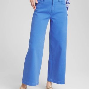 So Slimming® High-Rise Wide Cropped Jeans