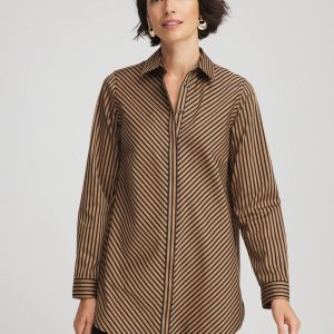 No Iron™ Slimming Imperial Stripe Tunic