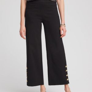 Brigitte™ Cropped Wide-Leg Pants