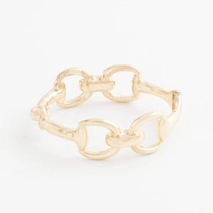 Equestrian Horsebit Cuff Bracelet