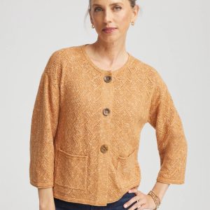 Tweed Cropped Sweater