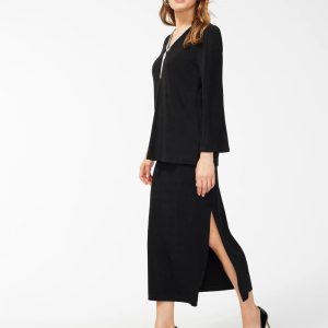 Travelers™ Side-Slit Maxi Skirt