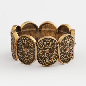 Medallion Stretch Bracelet
