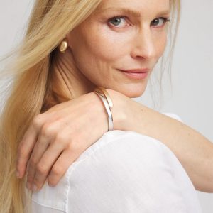 Mixed Metal Cuff Bracelet