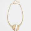 Mixed-Metal Safari Pendant Necklace