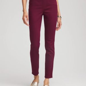 Pull-On Slim Ankle Jeggings