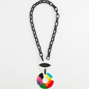 SYLCA® x Chico's Multi-Color Chain Toggle Necklace