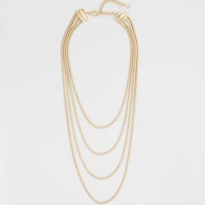 Multi-Layer Snake Chain Necklace