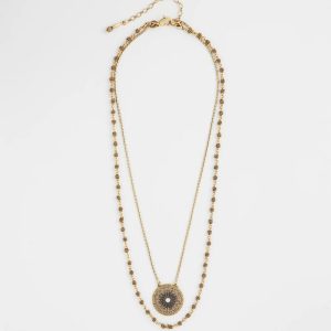 Convertible Multi-Strand Pendant Necklace
