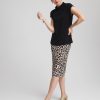 Travelers™ No Tummy Animal-Print Pencil Skirt