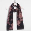 Cotton Jacquard Oblong Scarf