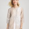 Travelers™ Collection Metallic 3/4 Sleeve Jacket