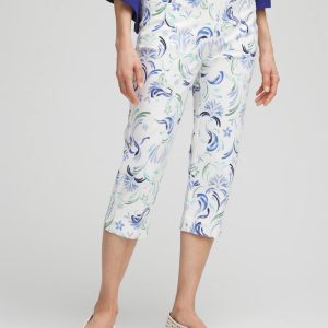 Brigitte™ Slub Capri Pants